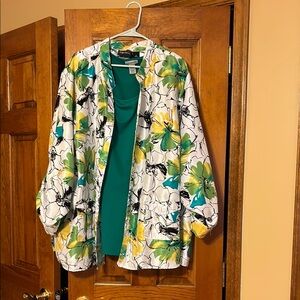 Catherines Green and Floral Jacket